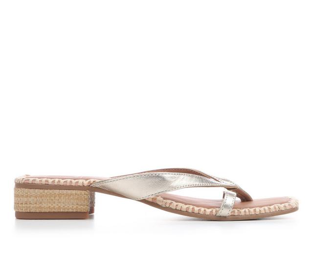 Women's Dolce Vita Briane Dress Sandals in Platinum Met color