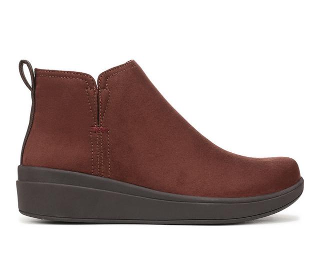 Women's Ryka Lovely Booties in Capp Brown color