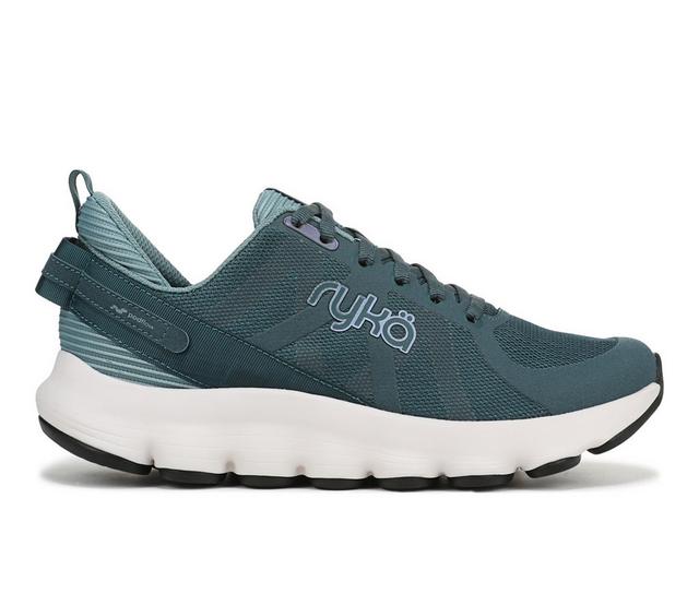 Women's Ryka Podflow Training Shoes in Deep Sea Green color