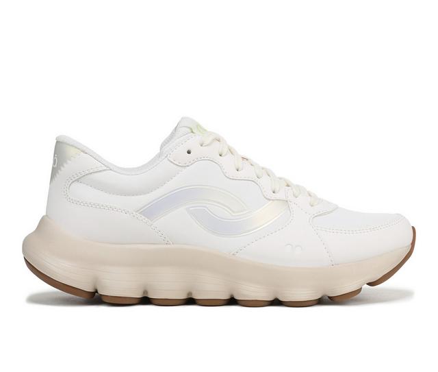 Women's Ryka Podflow Retro Sneakers in White color