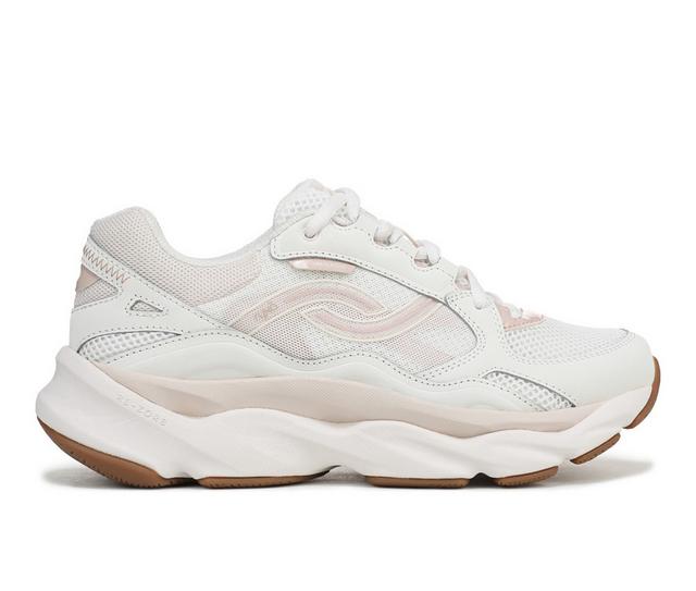Women's Ryka Resorb Max Classic Running Shoes in White Alysm color