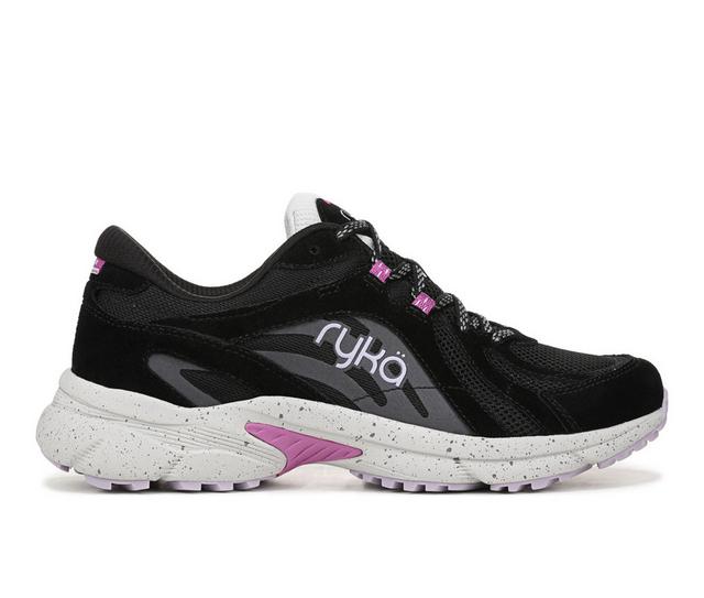 Women's Ryka Skylift Tr Walking Shoes in Black color