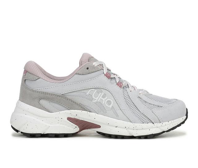 Women's Ryka Skylift Tr Walking Shoes in Vapor Grey color