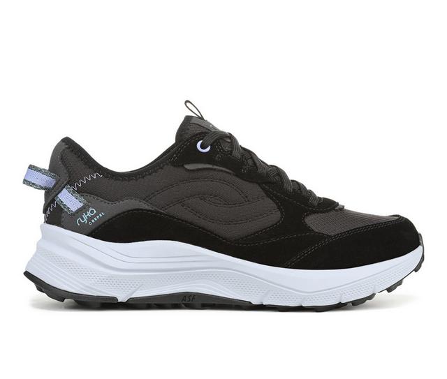 Women's Ryka Upside Tr Hiking Shoes in Black color
