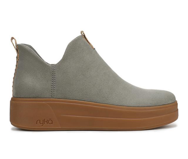 Women's Ryka Vivie Booties in Vet Green color
