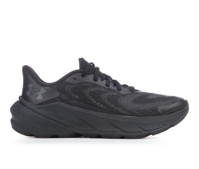Kids' Under Armour Charged+ Turbulence 3 Gradeschool Boys Running Shoes in Black/Black color