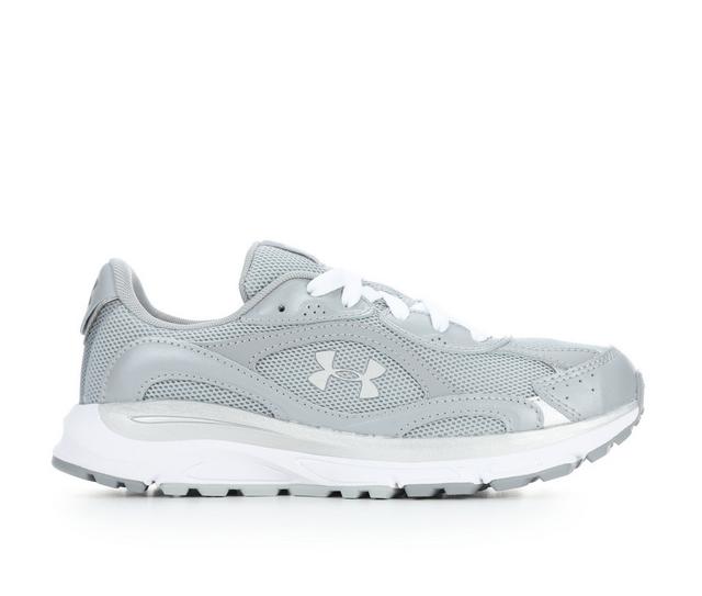 Kids' Under Armour Big Kid Tech Runner Running Shoes in Gry/Wht color