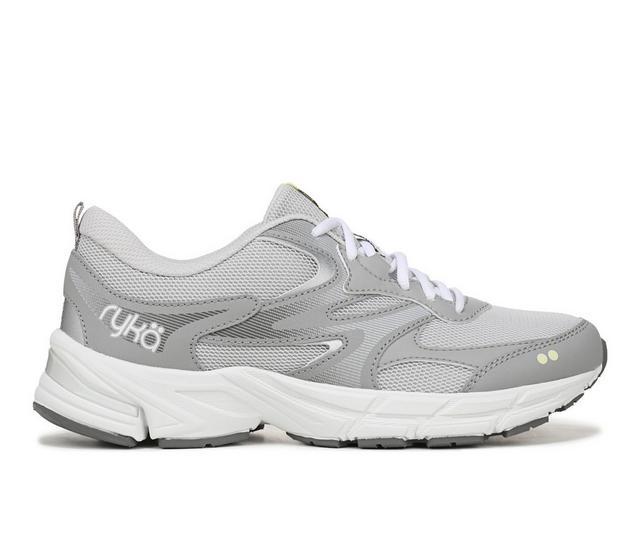 Women's Ryka Invoke 2 Walking Shoes in Paloma Grey color