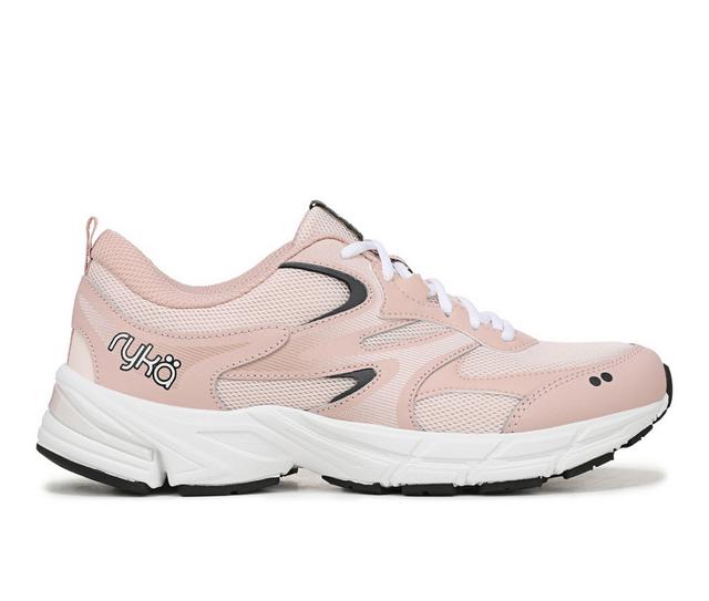 Women's Ryka Invoke 2 Walking Shoes in Dusty Peach color