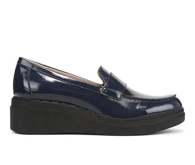 Women's LifeStride Dolce Loafers in Lux Navy color