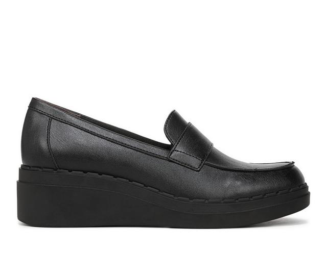 Women's LifeStride Dolce Loafers in Black II color