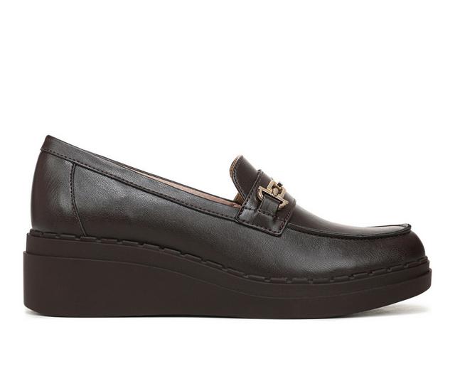 Women's LifeStride Dolce-Bit Loafers in Chocolate color