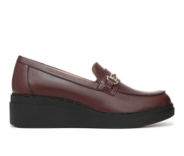 Women's LifeStride Dolce-Bit Loafers in Wine Red color