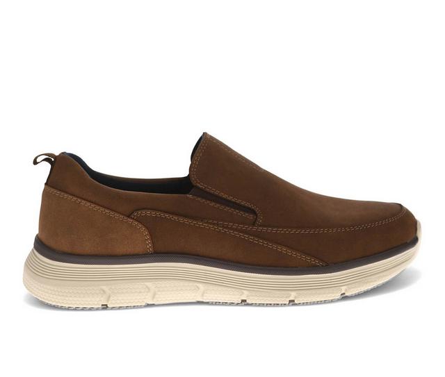 Men's Dockers Slater Loafers in Dark Tan color