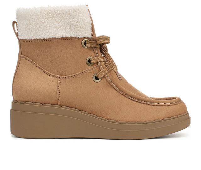 Women's LifeStride Devon Booties in Honey Tan color