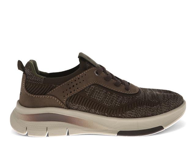 Men's Dockers Pulse Sneakers in Dark Brown color