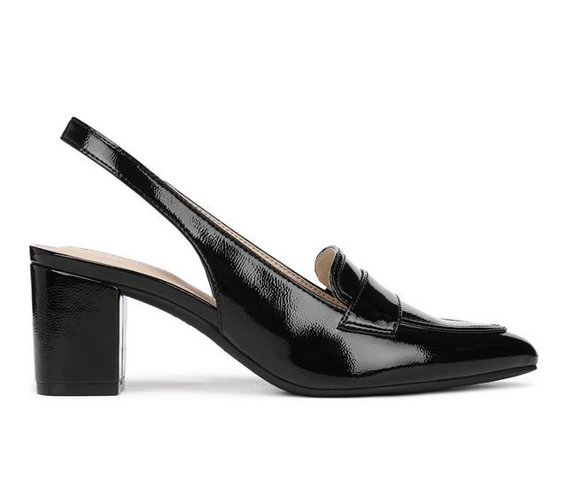 Women's LifeStride Angel Pumps in Black Patent color
