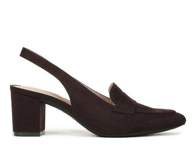 Women's LifeStride Angel Pumps in Dark Choco color