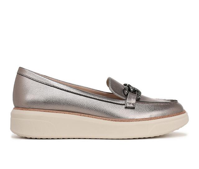 Women's LifeStride Chelsea-Bit Loafers in Pewter Grey color