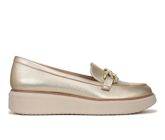 Women's LifeStride Chelsea-Bit Loafers in Gold Metalic color