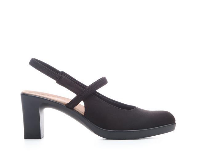 Women's LifeStride Evoke Pumps in Black Fabric color