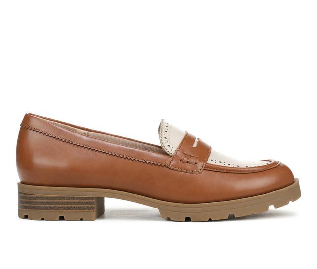 Women's LifeStride London 3 Loafers in Bourbon color