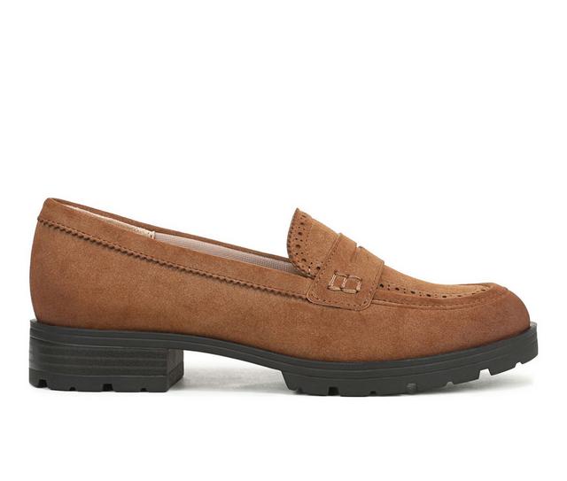 Women's LifeStride London 3 Loafers in Tan color