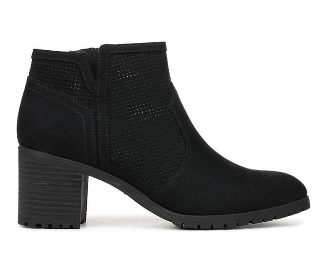 Women's LifeStride Matilda Booties in Black Fabric color