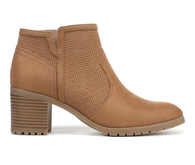 Women's LifeStride Matilda Booties in Whiskey Tan color