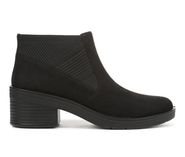 Women's LifeStride Outlookknit Booties in Black Fabric color