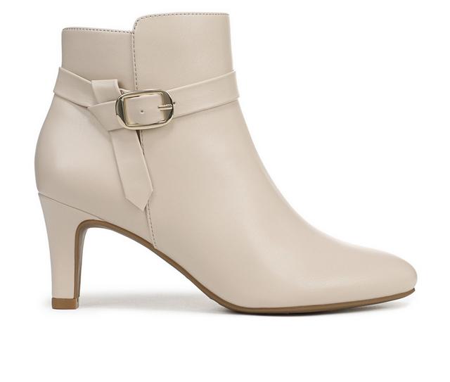 Women's LifeStride Guild 3 Booties in Almond Milk color