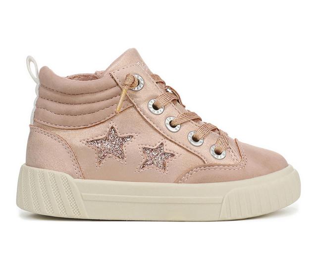 Girls' Blowfish Malibu Toddler Wanderland-T Sneakers in Blush Rose Gold color