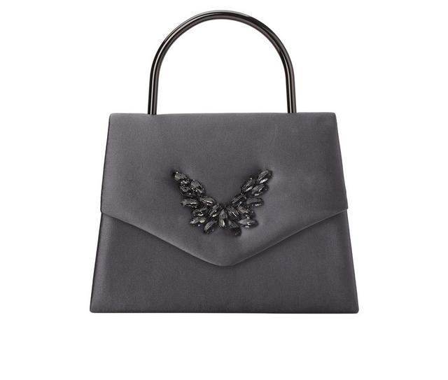 Lady Couture Clssy Bag Handbag in Pewter color