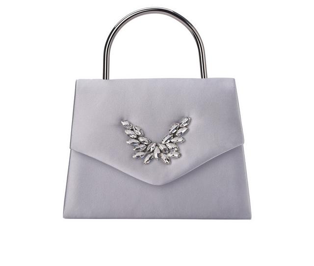 Lady Couture Clssy Bag Handbag in Silver color