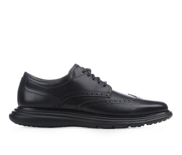 Cole Haan GRAND+ ULTRA WING OXFORDS Dress Shoes in Black/Black color