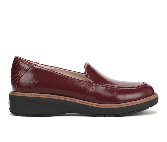 Women's Dr. Scholls Calm Down Loafers in Dark Burgundy color