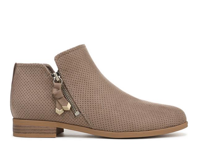 Women's Dr. Scholls Reverie Booties in Woodsmoke color