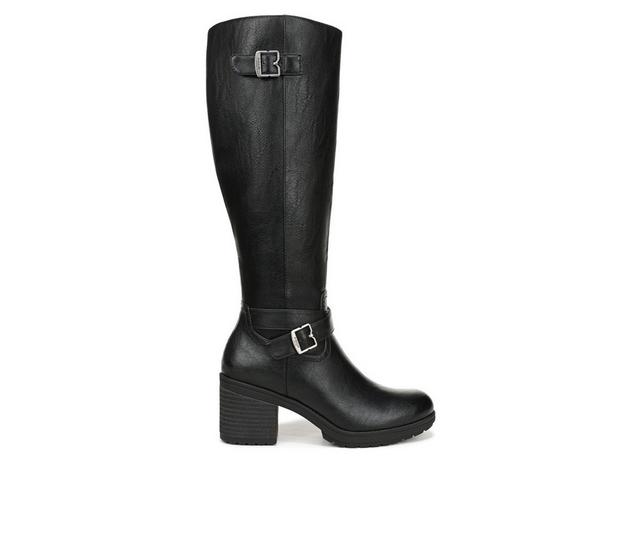 Women's Dr. Scholls Prairie DS Knee High Boots in Black color