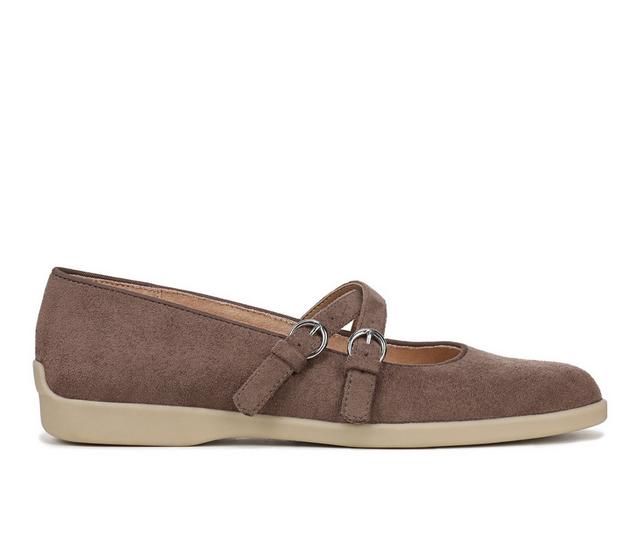 Women's LifeStride Marnie Flats in Mocha Brown color