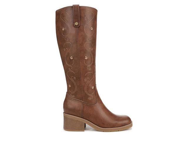 Women's Dr. Scholls Joplin Knee High Boots in Whiskey color