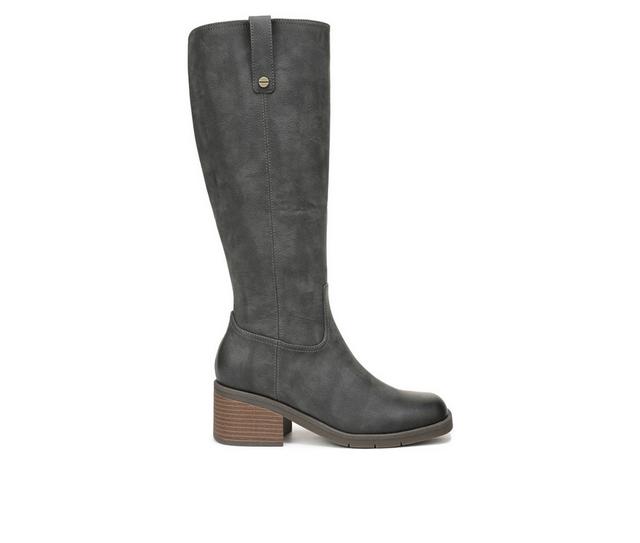Women's Dr. Scholls Joplin Knee High Boots in Greystone color