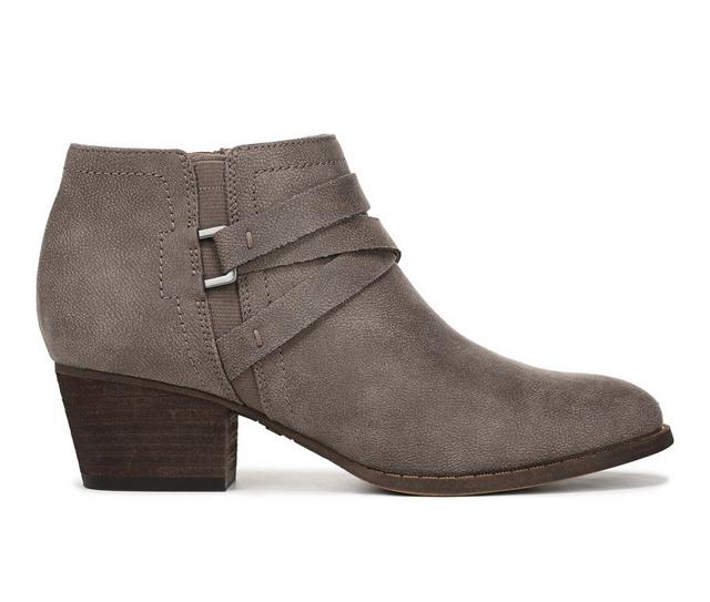 Women's LifeStride Bryce Booties in Ash Grey color