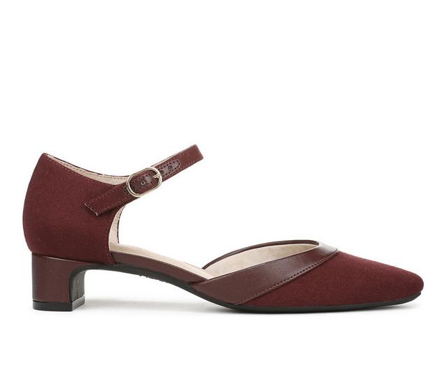Women's LifeStride Leighton Dress Sandals in California Wine color