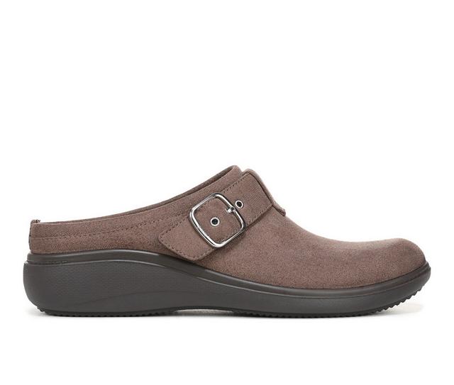 Women's LifeStride Balance Clogs in Mocha Brown color