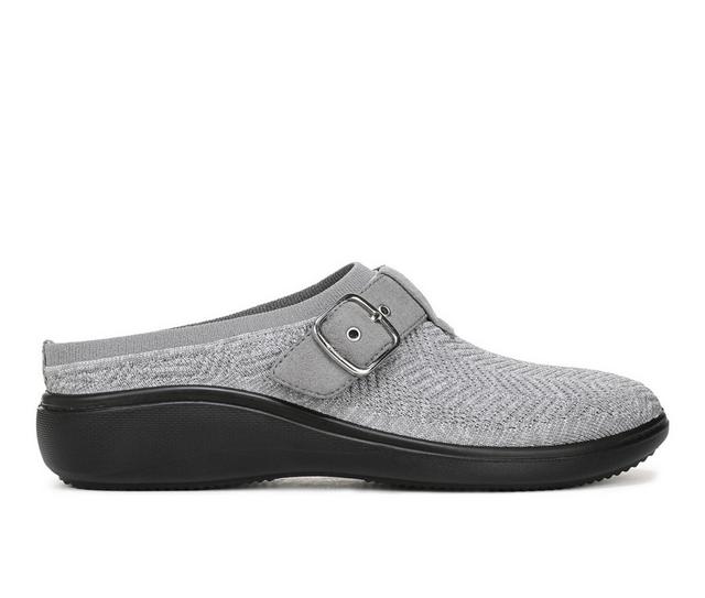 Women's LifeStride BalanceKnit Clogs in Grey Heather color