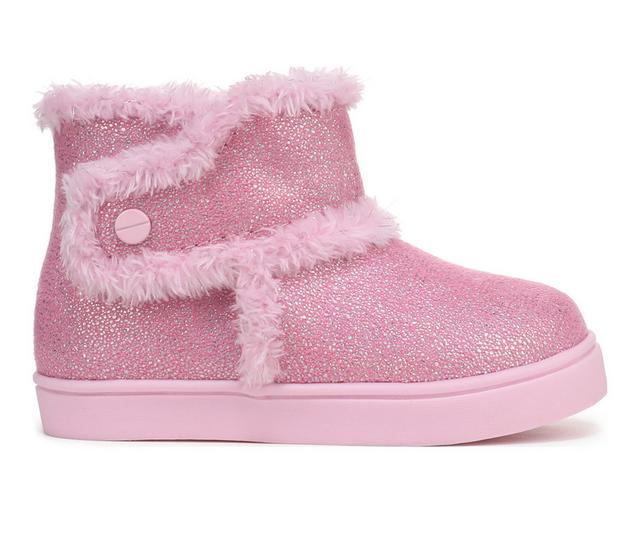 Girls' Dr. Scholls Toddler Madison Play Chillin Winter Boots in Pink color