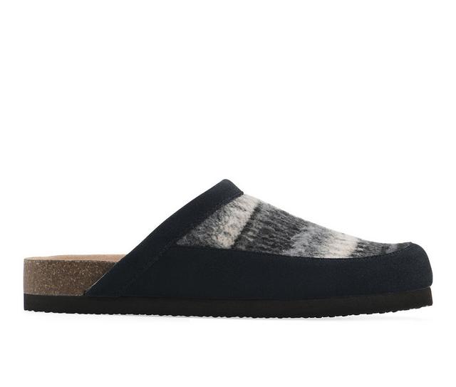 Women's White Mountain Benday Clogs in Blue Multi color