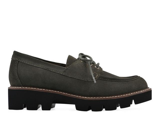 Women's White Mountain Gino in Army Suede W color