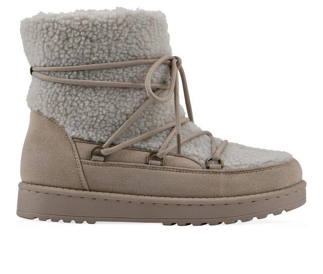 Women's White Mountain Isador in Dark Beige color