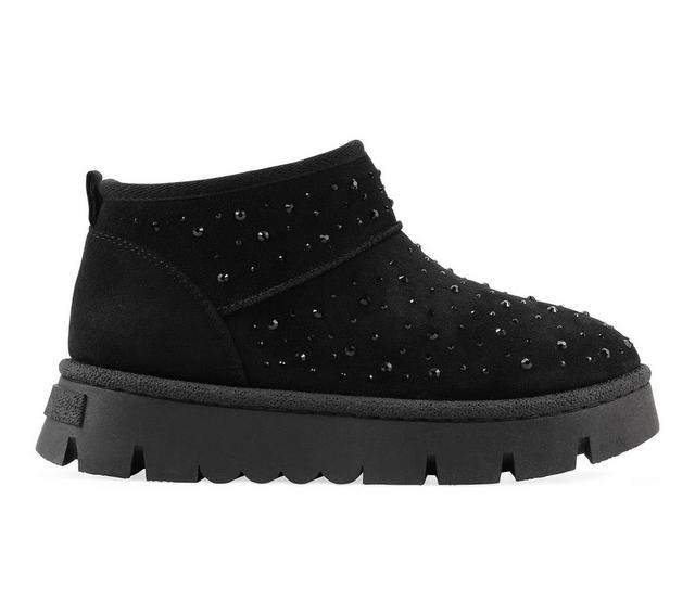 Women's White Mountain Tomas Booties in Black color